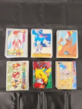 6 Juegos Pokemon Prisma - 216 Cartas/Pegatinas Holo JAPÓN 90' Máquina Expendedora