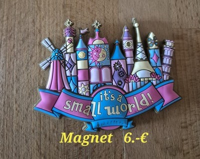 Disney Magnet It's A Small World Disneyland Paris Souvenir