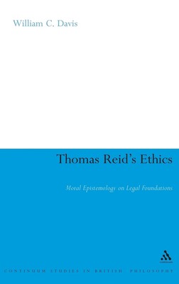 William C. Davis Thomas Reid's Ethics (Gebundene Ausgabe)