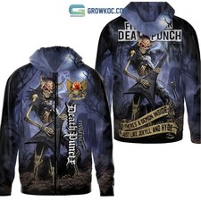 Five Finger Death Punch There's A Demon Halloween Hoodie POLYESTER HRN834