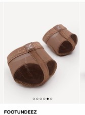 Capezio FootUndeez H07 Large Beige Unisex Dance Shoes 2 pairs