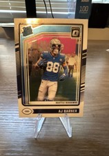 2024 Panini Donruss Optic - Rated Rookie AJ Barner #204 (RC)