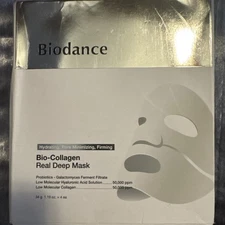 BIODANCE Bio-Collagen Real Deep Mask 1.19 oz x 4 ea Exp. 05/2026