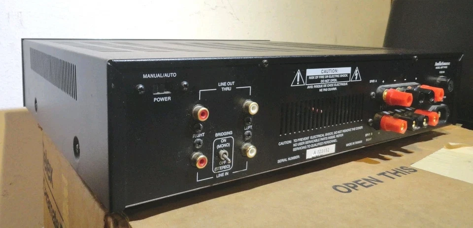 AudioSource Model AMP Three 150 WPC 400W Bridged Stereo Power Amplifier - Image 2 of 4