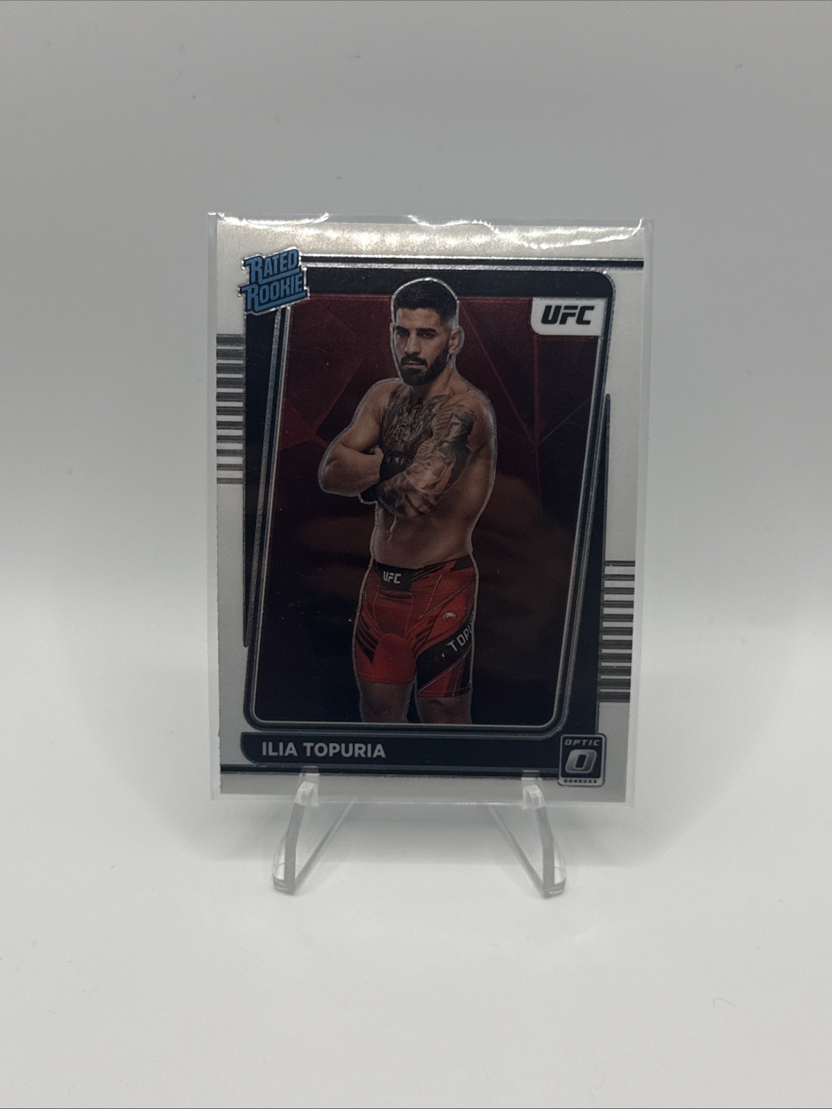 2022 Panini Donruss Optic UFC Rated Rookie Ilia Topuria #110 Base