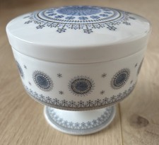 Rosenthal studio-line Tapio Wirkkala Zuckerdose / Deckeldose Design "Eisblume"