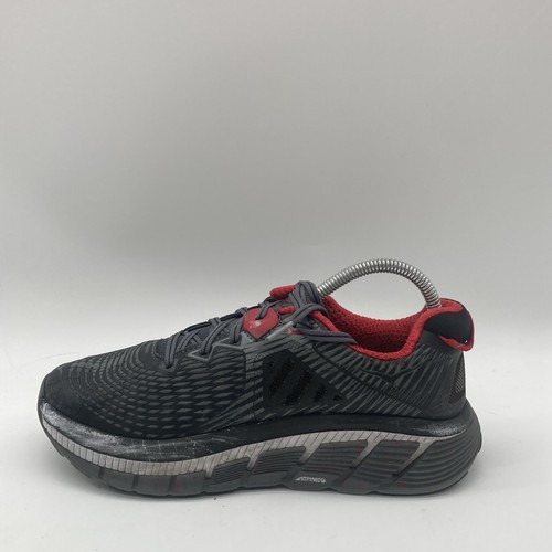 Mens Size 8 Hoka One One Gaviota Gray/Red Athletic Trail Sneakers Shoes - Picture 5 of 10