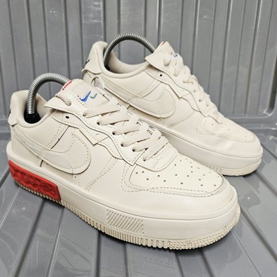 Nike Air Force 1 Low Fontanka Pearl White Damen Gr. UK 5,5 Leder DA7024-200