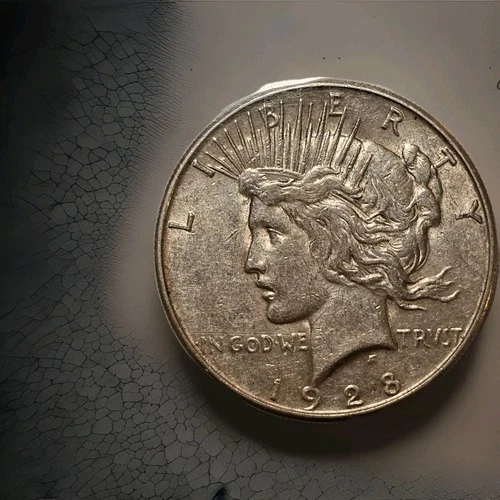 🔥1928 S Peace Silver Dollar XF