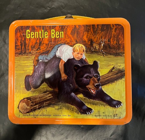 Vintage Gentle Ben Lunch Box 1968 - Very Good Condition! Never Used!