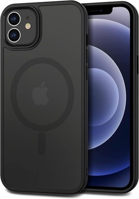 CACOE Magnetic Case for iPhone 12 & 6.1（iPhone 12/12 Pro), Matte Black 