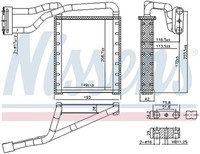 Nissens WäRmetauscher Mit Rohrleitung FüR Ford Tourneo Custom V362 Transit V363