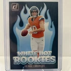 2024 Panini Donruss Bo Nix White Hot Rookies RC