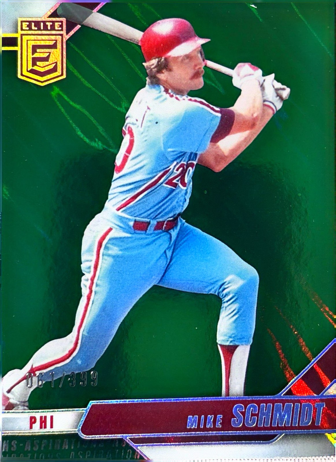 2026 Donruss Elite #52 Mike Schmidt Aspirations Lava #/399