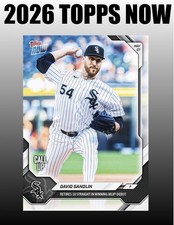  2026 Topps Now #254 DAVID SANDLIN MLB Debut ...