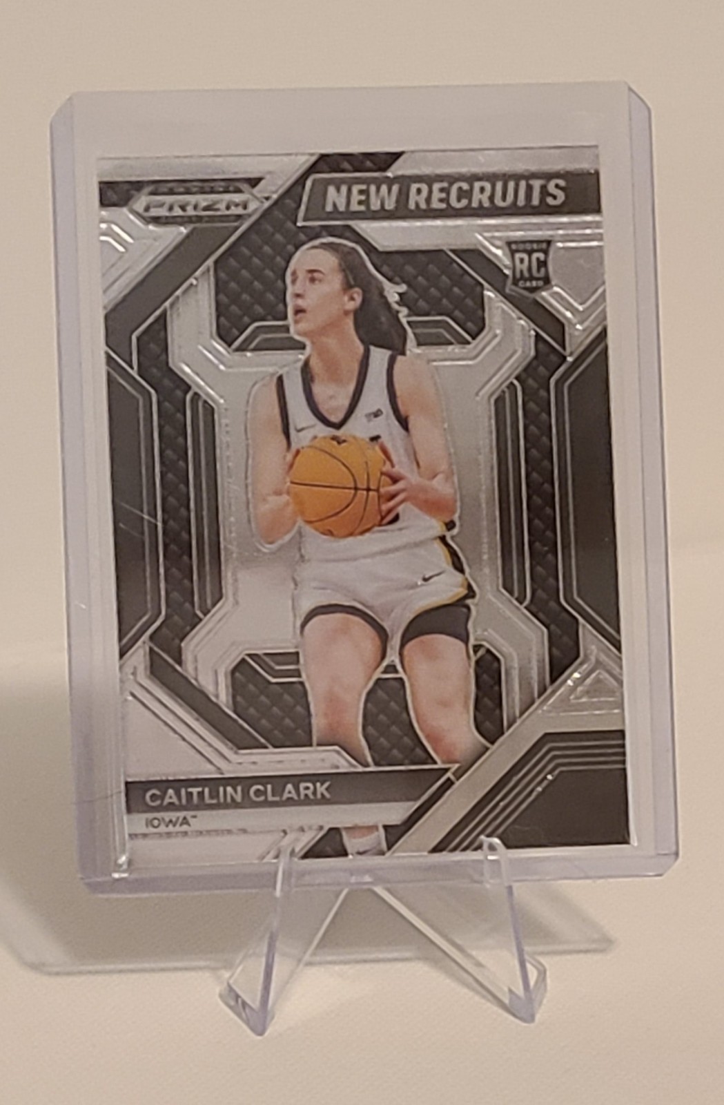 Caitlin Clark 2024 Panini Prizm Draft Picks New Recruits  #14 (RC)