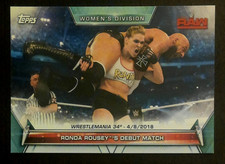 2019 Topps WWE Women's Division Ronda Rousey Debut Match #69