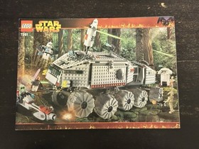 LEGO Star Wars Clone Turbo Tank 7261 Complete Set with Minifigures & Manual