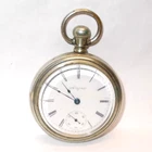 Antique 1900 Elgin 18s 15 Jewel Flip-out Movement Pocket Watch