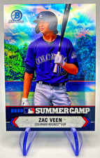 2021 Zac Veen Bowman 2020 Summer Camp BASEBALL Refractor #SC-14 Colorado Rockies