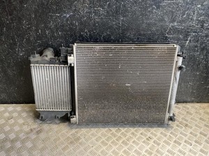 Water cooler Nissan QASHQAI II 2015 intercooler radiator fan condenser, air...