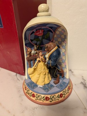 Disney Traditions Beauty & the Beast Jim Shore Enchanted Love Statue