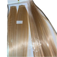 100 Human Hair Extension Clip In Single Streaks. 2 Per pack,16 long Color 13A