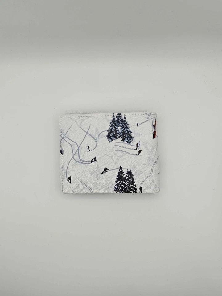 Cartera delgada Louis Vuitton blanca para esquí Foto 4 de 4