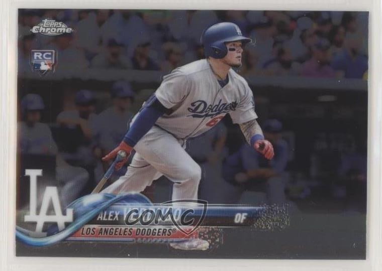 2018 Topps Chrome Alex Verdugo (Batting) #167 0q1p