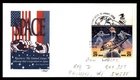 Mayfairstamps US FDC Astronauts Reaching Hands Russia USA First Day Cover aaz_11