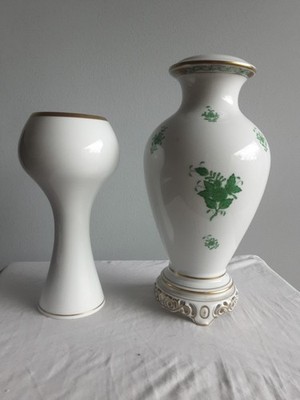 Herend Vase & Herend Lampe