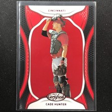 2023 Chronicles MLB CADE HUNTER Certified Red 30/199 #14