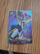 2023 Topps Composite - Resurgence Randy Moss #59 Sky Blue & Pink Shock Refractor