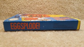 Vintage 1989 Nintendo NES Empty Video Game Box Short Order Egg Splode