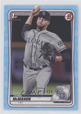 2020 Bowman Draft Sky Blue Border 311/499 Chris McMahon #BD-43 a0s