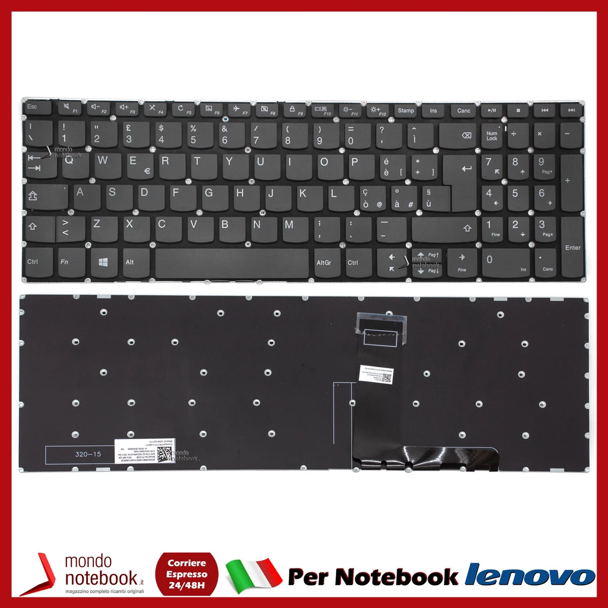Ventola Di Ricambio Per Lenovo IdeaPad 3 14ITL6 - Dissipatore Originale Compatibile Con Connettore A 4 Pin