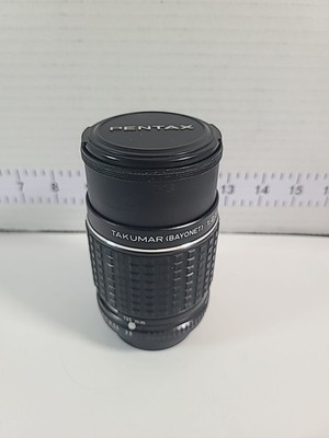 Pentax Takumar (Bayonet) 135mm 1:2.5 Prime Lens Asahi Optical w Cap/Case