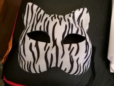Masquerade Mask Flocked Halloween