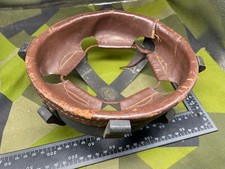 Original WW2 Motif Britannique / Belgique Casque Doublure - 1952 en Date Du