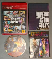 MINT MAP Grand Theft Auto GTA Episodes From Liberty City PS3 Complete CIB Manual