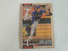 2026 TOPPS JACK LEITER 03/25 WOOD PARALLEL RARE GEM MINT