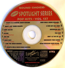 SOUND CHOICE SPOTLIGHT KARAOKE - POP HITS - VOL 137 - SC8752 - PICTURE MORE