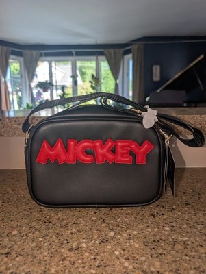 Loungefly Disney Mickey Mouse Heart Hands Crossbody Bag