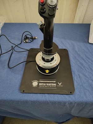 Thrustmaster Hotas Warthog Flight Stick for PC. Tested Works. 