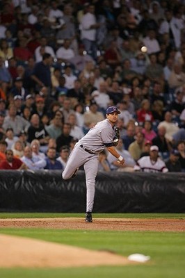 Aaron Boone Cleveland Indians fields v the Chicago White Sox at US- Old Photo