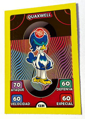 2022 POKEMON LEGENDS TCG Card #1231 QUAXWELL Argentina Edition