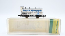 Minitrix N 13221 Gedeckter Güterwagen Milchversorgung G 10 K.Bay.Sts.B.