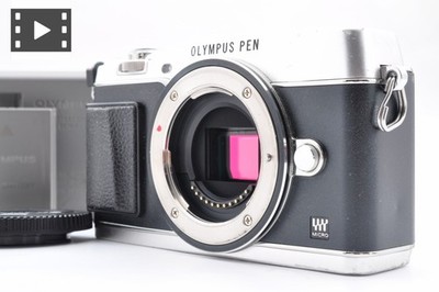 ''14k Shots'' Olympus OM-D E-P5 16.1MP Digital Camera Silver Body [Exc+5] #0517