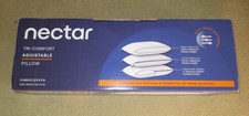 Nectar Tri Comfort Adjustable Pillow Jumbo Queen NEW Sealed