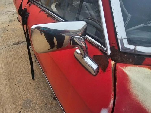 Peugeot 204 Convertible Cabriolet Passenger Right RH Side view Chrome Mirror